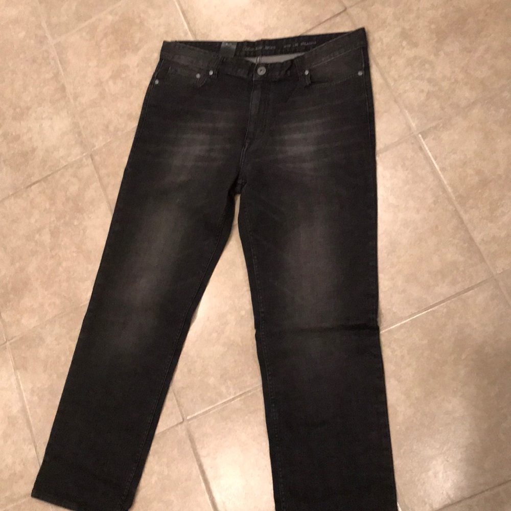 Men’s Calvin Klein charcoal grey jeans  size 36x30
